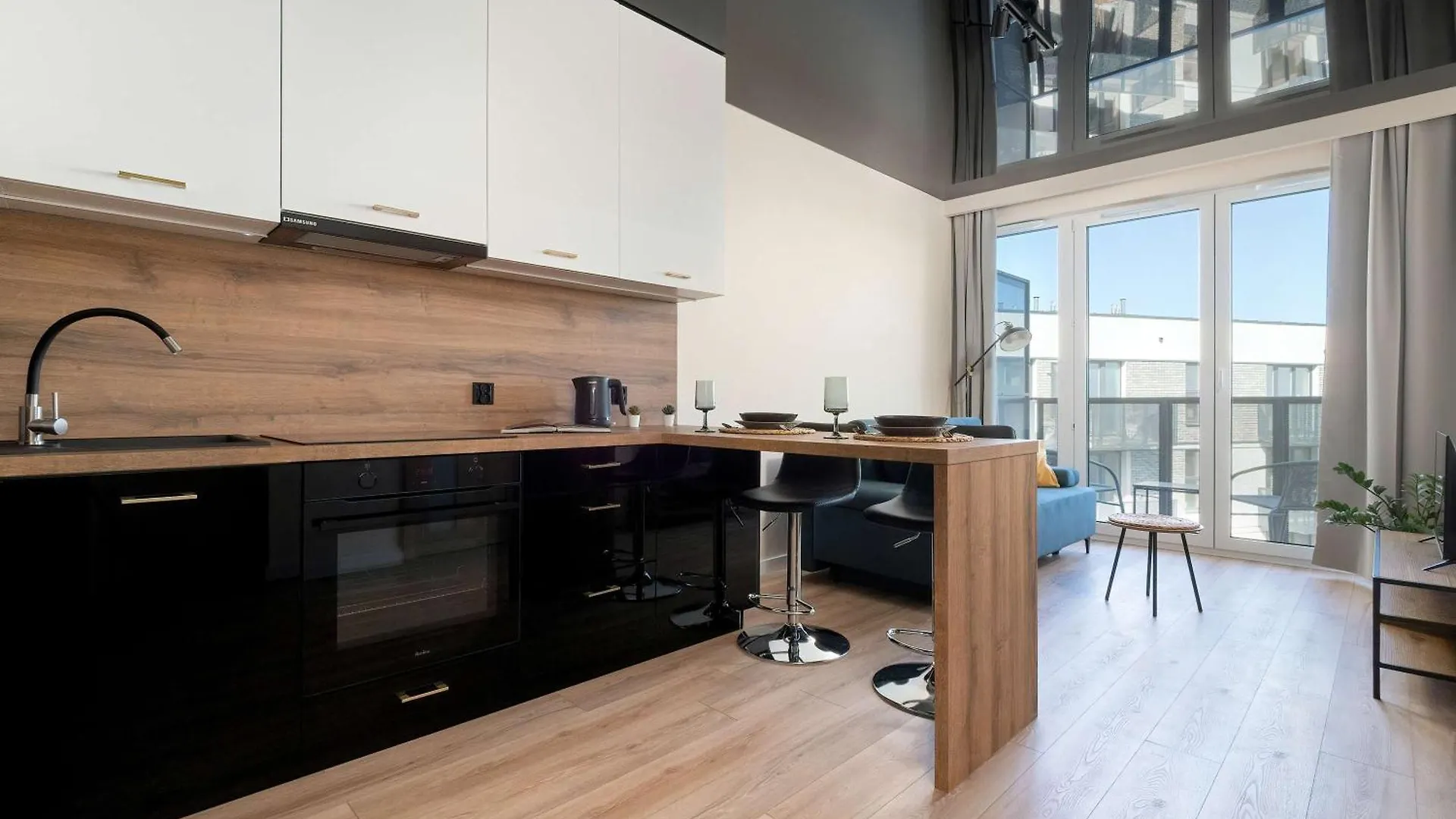 Elegant & Modern Apartments With Water View By Noclegi Renters غدانسك بولندا